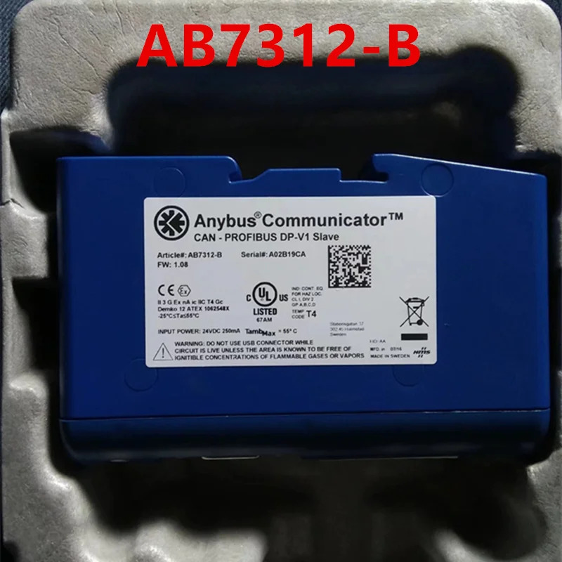 ANYBUS 커뮤니케이터 AB7312-B AB7068-C AB6252-B AB9009-B AB9007-B ABC301 AB7810-F 새 원본 통신 모듈