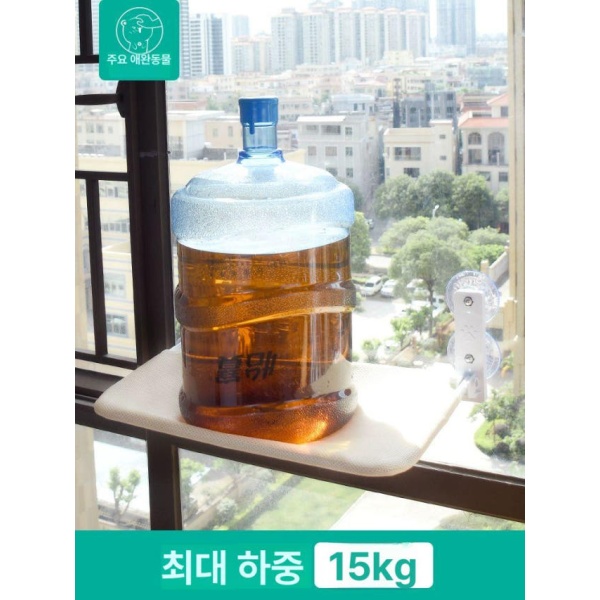최고의 고양이 햇볕 쪼임 침대 창문형 흡착식 해먹 애견방석 애견매트 통기성 메쉬-타공 타공 도구 필요 통기성 메쉬-타공 타공 도구 필요 표준 - 상세 이미지 4