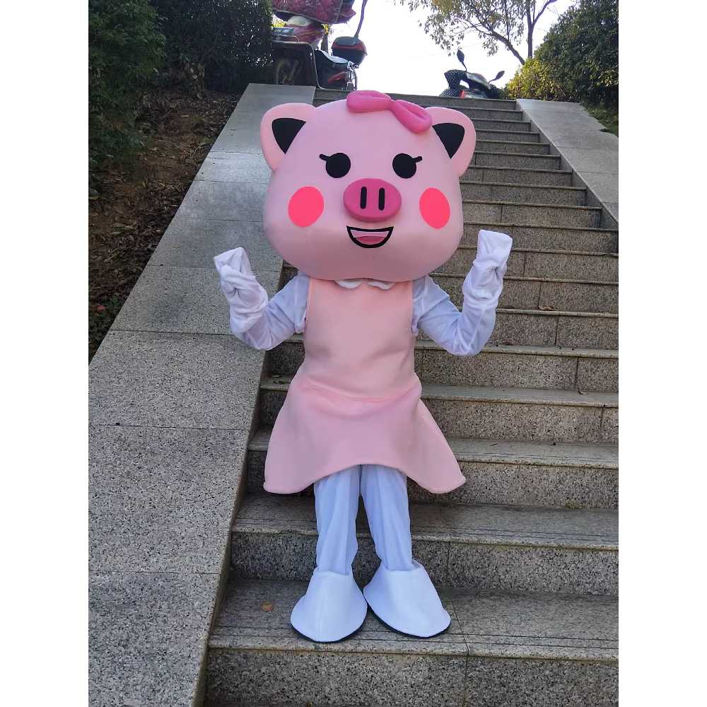 돼지 인형탈 공연 코스프레 고깃집 의상 행사용 축제 - 상세 이미지 5