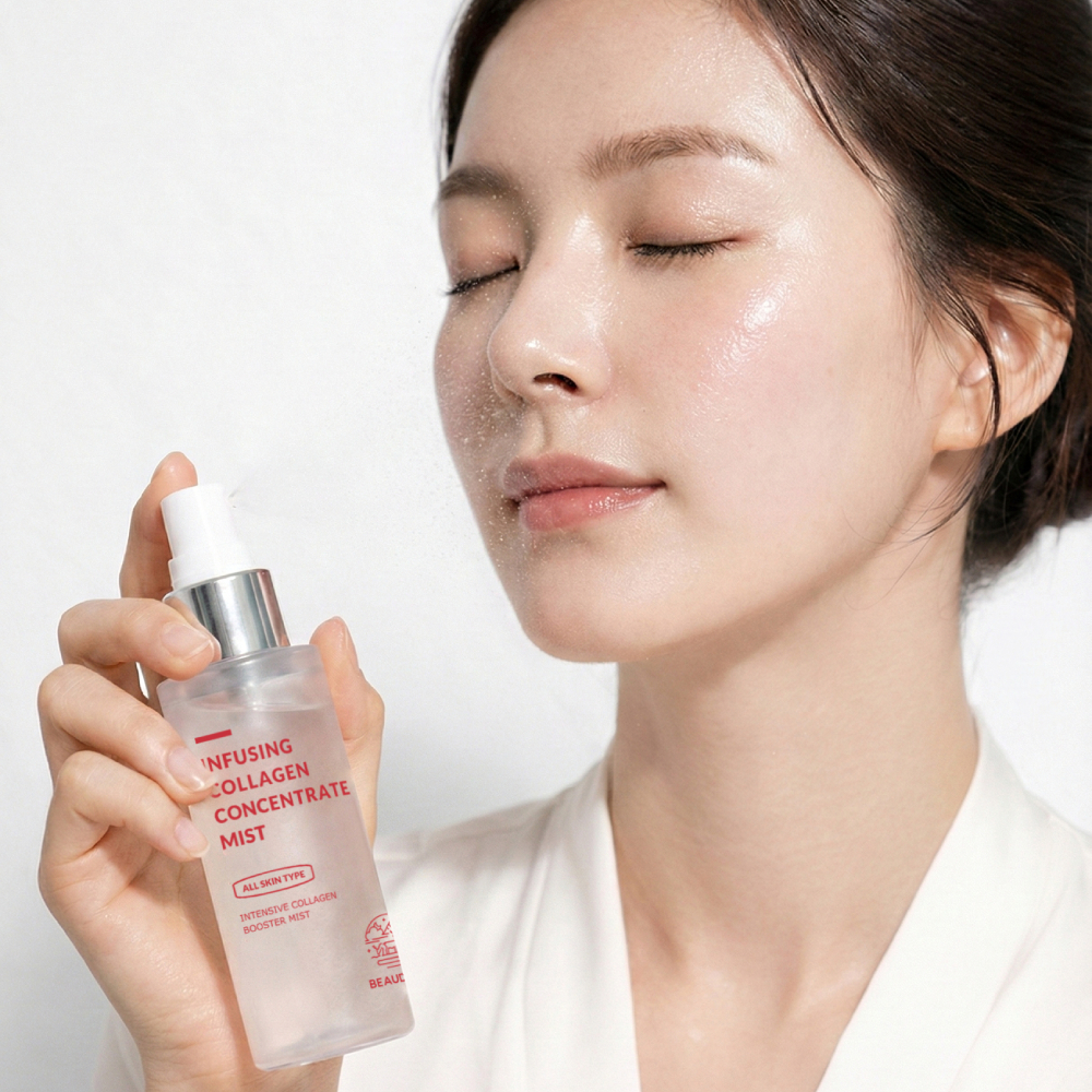 뷰디아니 콜라겐 광채 미스트 탄력케어 수분공급 보습영양 속건조 물광미스트 50ml 이미지 2