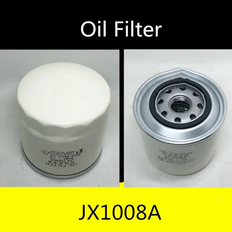 JAC 4102 4105 경트럭 HJX1008CJX1008A 오일 필터 요소 4개