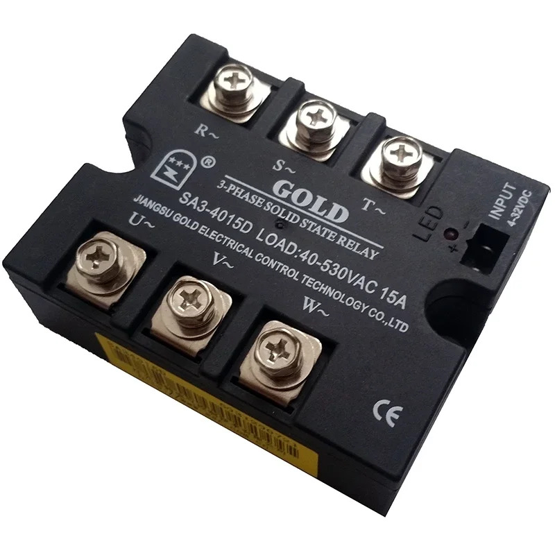 Gute GOLD 3상 무접점 계전기 SA34025D DC 제어 AC SA3-4025D SA34015D