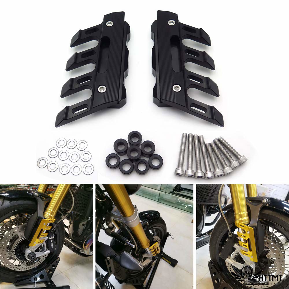 HongK- CNC 프론트 브레이크 캘 가드 충돌 슬라이더 프로텍터, Bimmer R850 R1100 R1200 MT09 MT10 T-MAX530 X-MAX300 FZ8 R6 (1 - 상품 이미지
