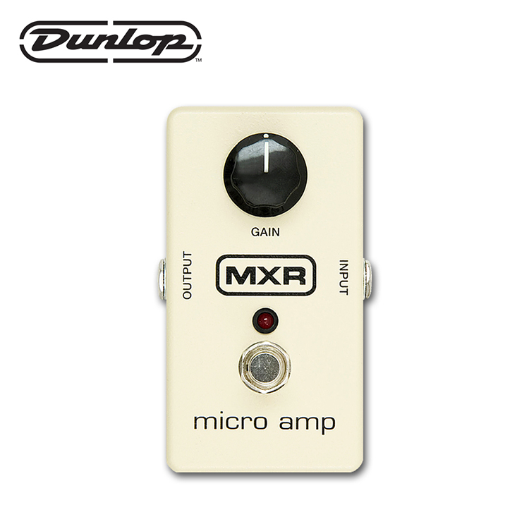 던롭 DUNLOP MXR M133 MICRO AMP 일렉기타 이펙터 페달 - 상품 이미지