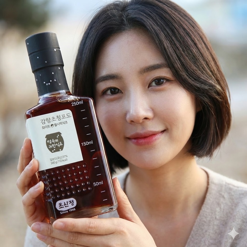 감향초 청포도 식초 발사믹식초 340g 1병 - 상품 이미지