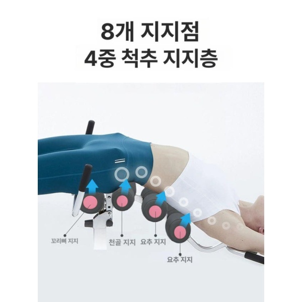 프리미엄 스트레칭 물구나무 서기 허벅지 윗몸 거꾸리 스트레칭기구 거꾸리기구 화이트 화이트 - 상세 이미지 4