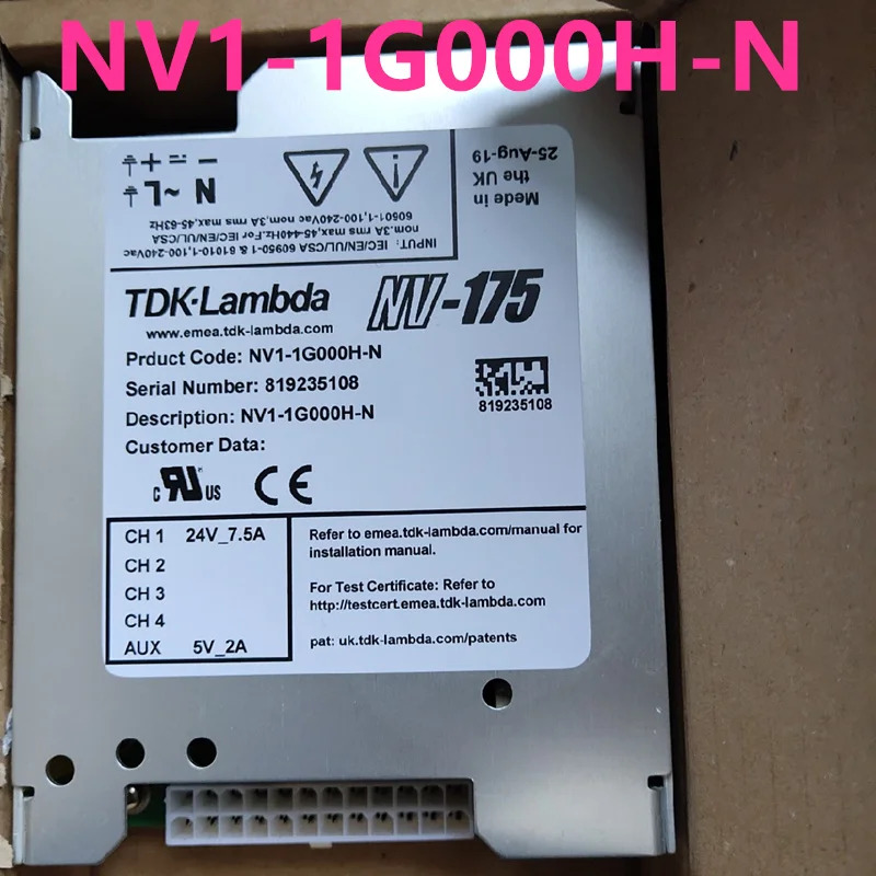 TDK-LAMBDA NV-175 오리지널 전원공급장치 175W NV1-1G000H-N-F NV1-1G000H-N 신