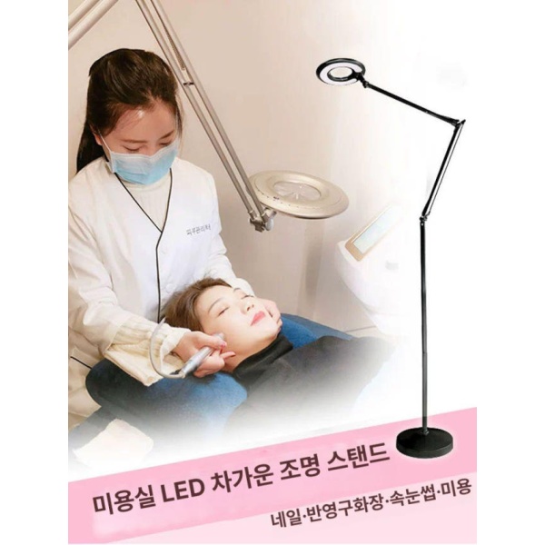 전문가용 링라이트 촬영 메이크업 조명 속눈썹 유튜브 연장 자연광 8W 실버 버튼 비조명 8W 실버 버튼 비조명 - 상품 이미지