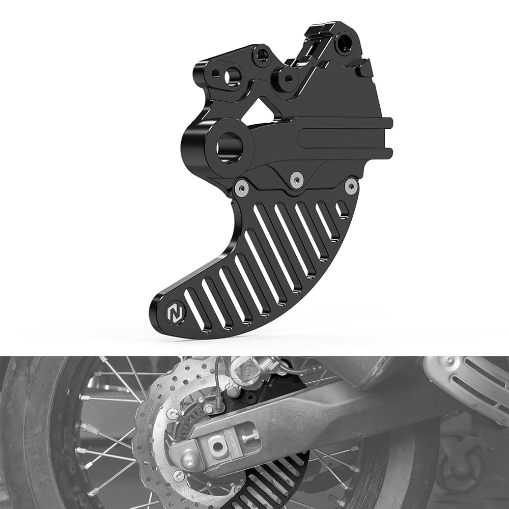 야마하 테네레 700 /XTZ700 2019 2020 2021 2023 2024, 6061-T6 알루미늄, 양극 산화 처리, CNC, 액세서리와 호환되는 NICECNC 블랙 리어 - 상품 이미지