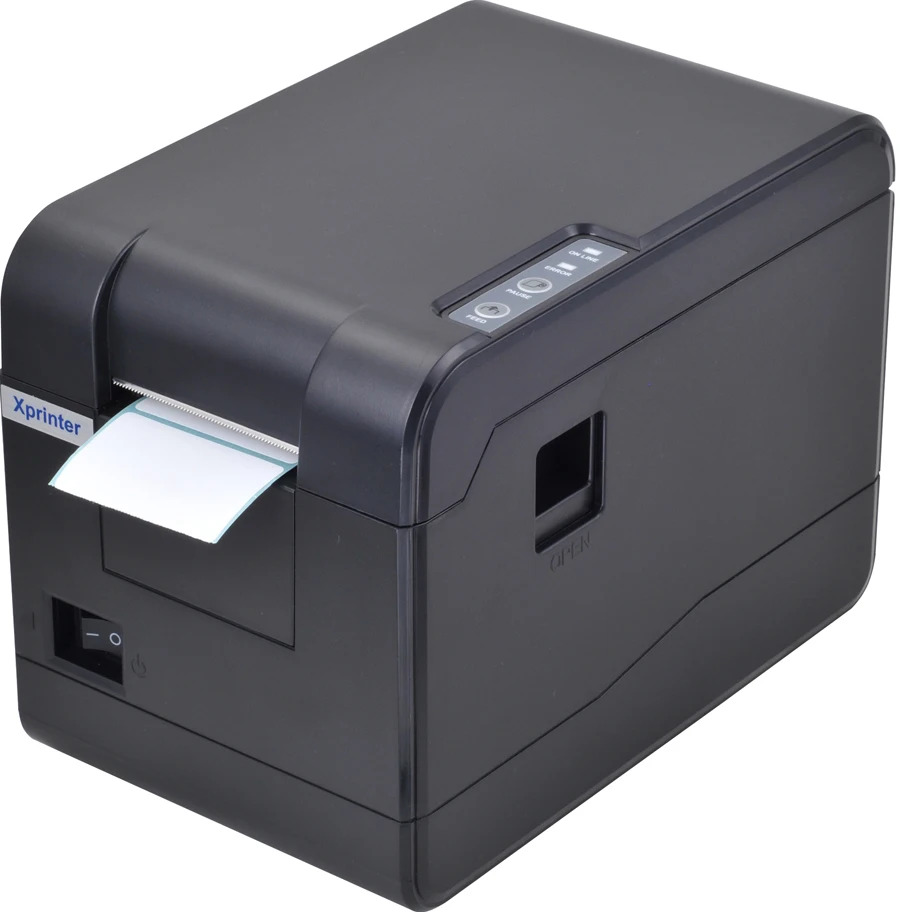 소형 Xprinter XP-233B 열전사 프린터 58mm