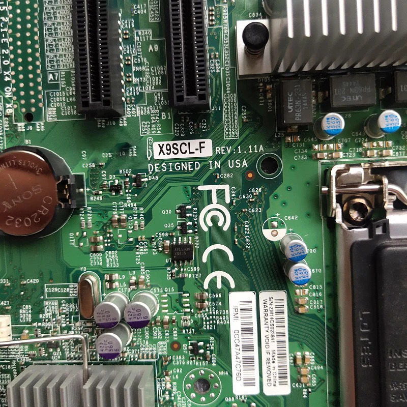 원격 포트가 Supermicro 1155핀 서버 마더보드X9SCL-F는 전 E3-1230V2를 지원 리퍼