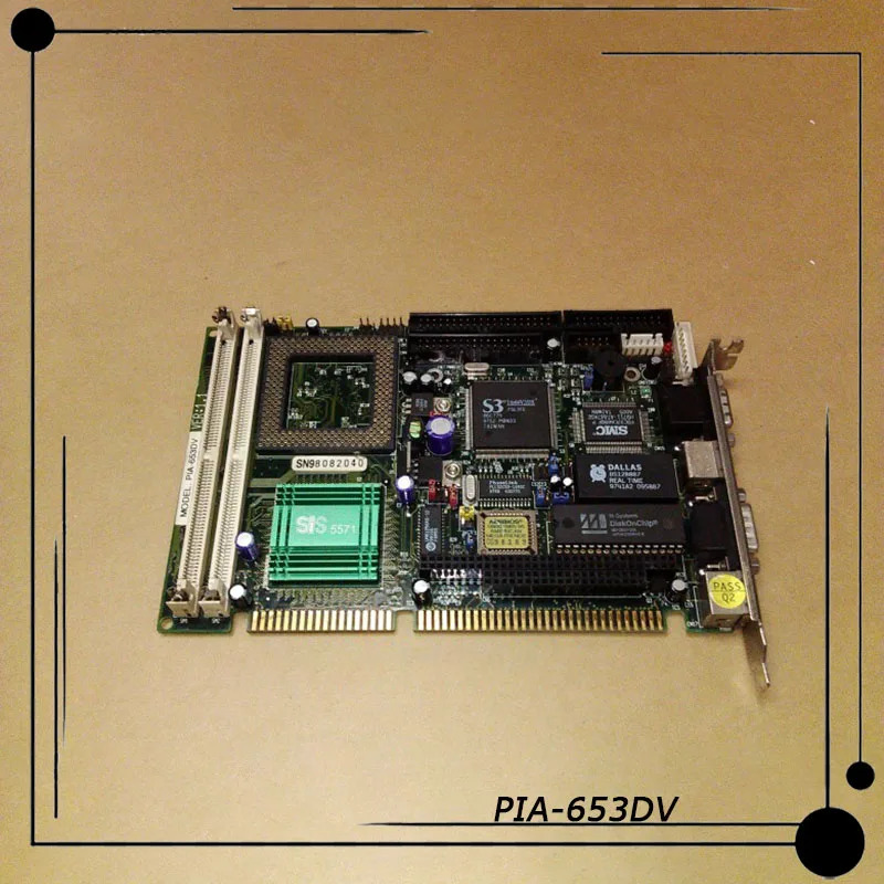 ARBOR 산업제어 마더보드PIA-653DV 586 반 길이 카드 전 리퍼