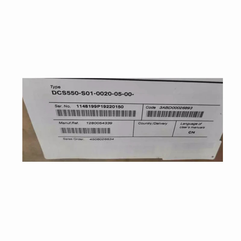 DC 거버너 DCS550-S01-0045-05-00-00 DCS550-S01-0315-05-00-00 DCS550-S01-0020-05-00-00 DCS550-S01-0180-0