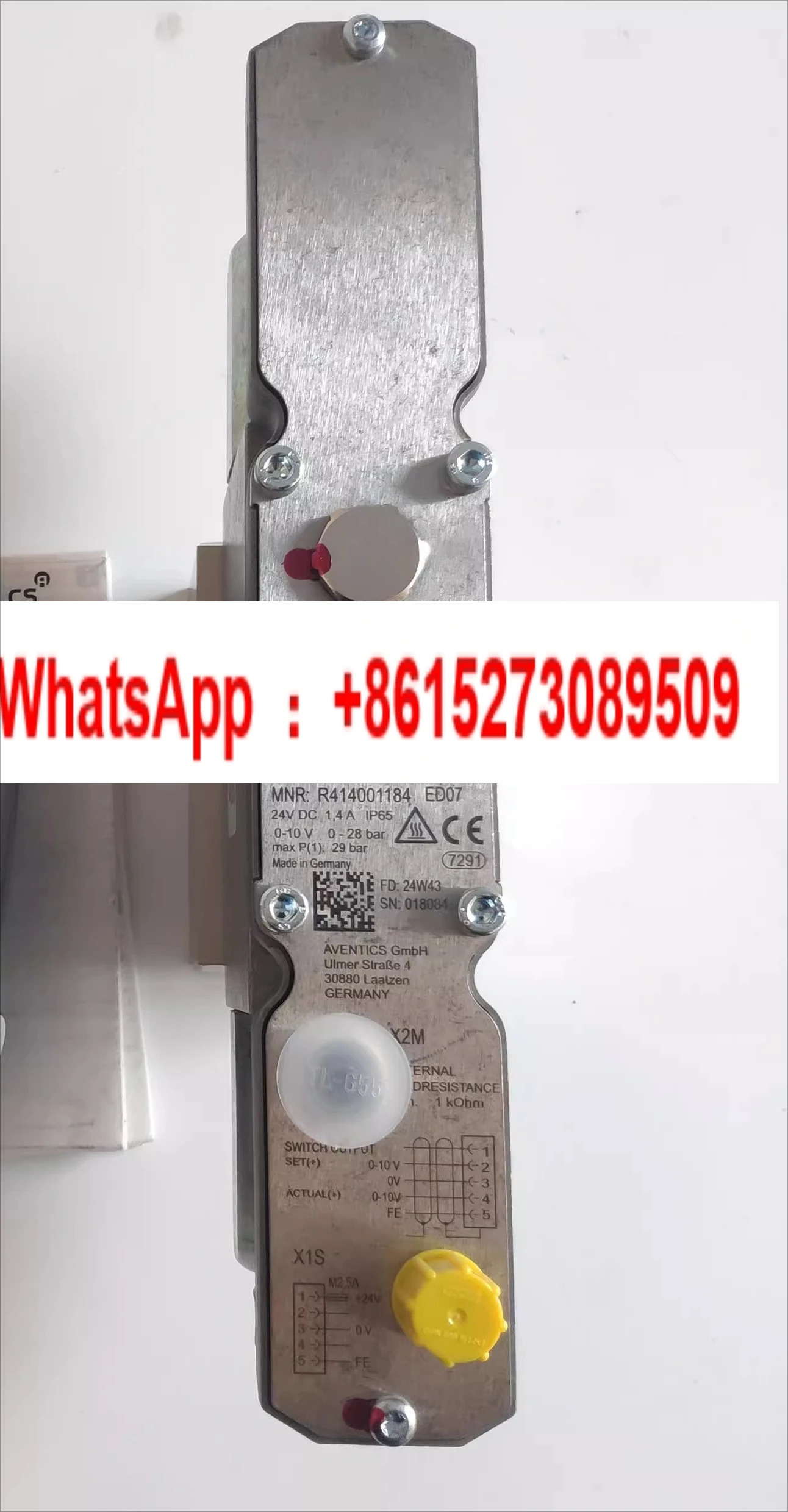 ED07 비례 밸브 R414001184 R4400019005610264530 R414009623