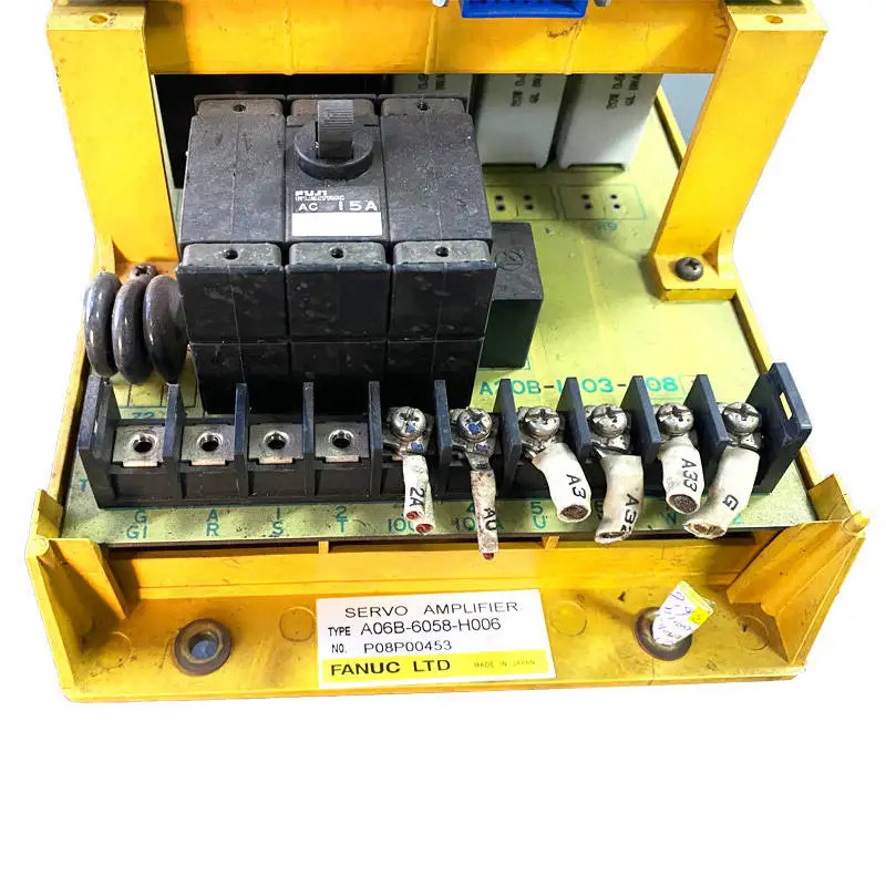 A06B-6058-H006 CNC 시스템 기계Fanuc 서보 증폭기 드라이버