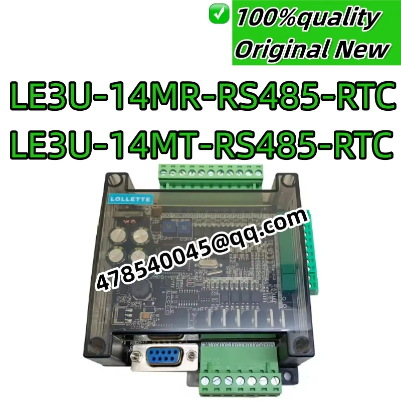 새제품 산업용 FX3U-14MR FX3U-14MT PLC 산업제어 보드 8 입력 6 출력 6AD 2DA RS485 RTC