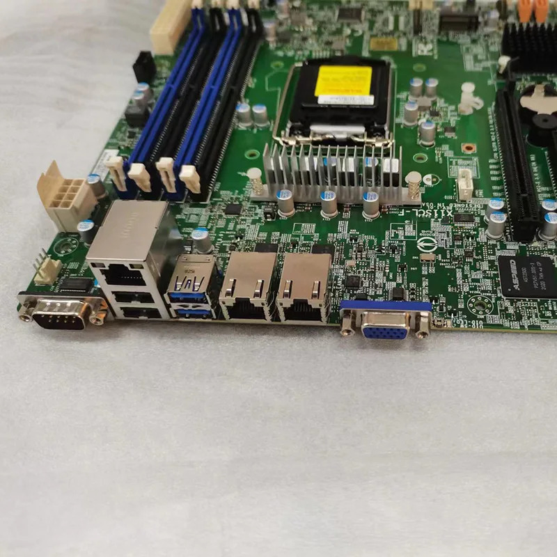 Supermicro 서버 마더보드 intel호환 C242 LGA-1151 DDR4X11SCL-F
