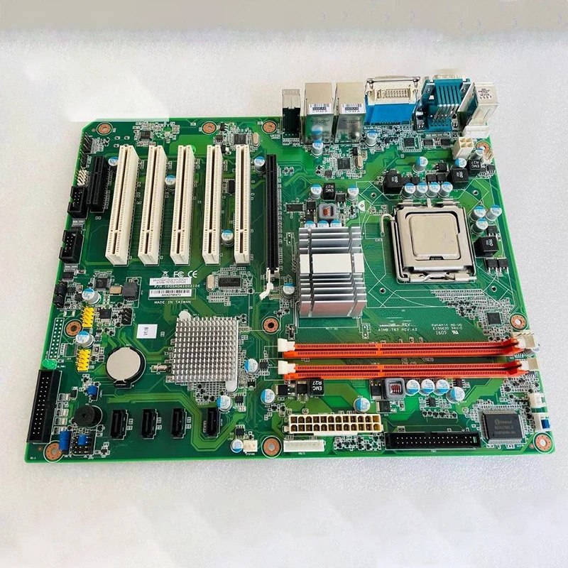 AIMB-767G2-00A2E AIMB-767 AIMB-767G2 산업컴퓨터 마더보드 듀얼 네트워크 포트 G41 5 PCI