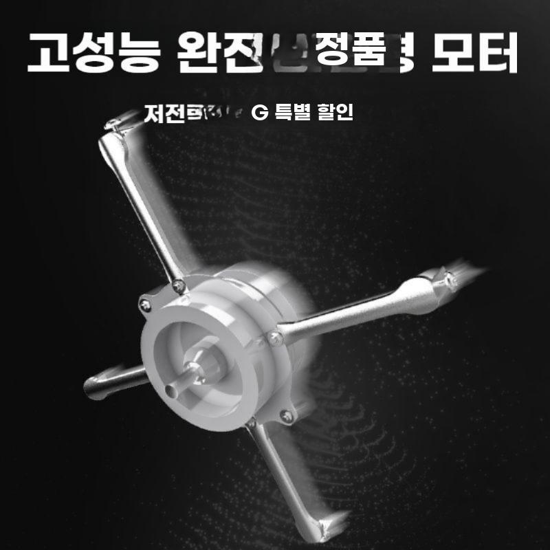 휴대용 환기팬 주방 배기팬 배기 선풍기 연기제거 소형 가정용 6인치 + 2m 파이프 - 상세 이미지 2