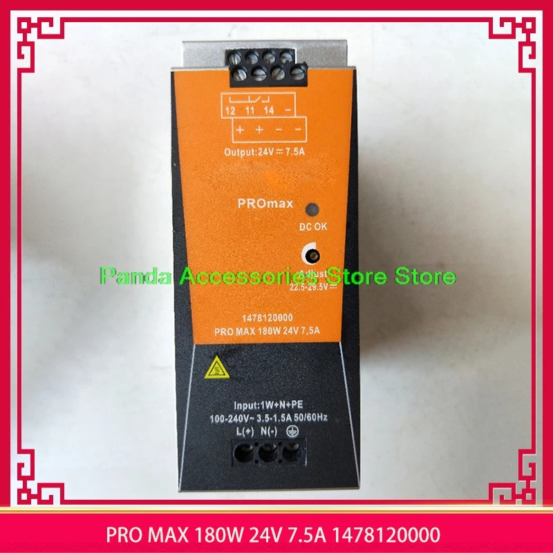 PRO MAX 180W 24V 7.5A 1478120000 Weidmller 스위칭 전원공급장치 원본 완전 리퍼 된