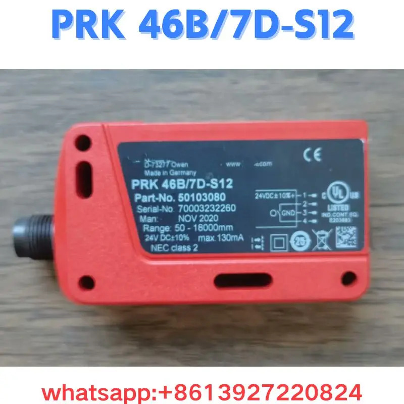 리퍼된 광전스위치 PRK 46B/7D-S12 50103080 리퍼 OK