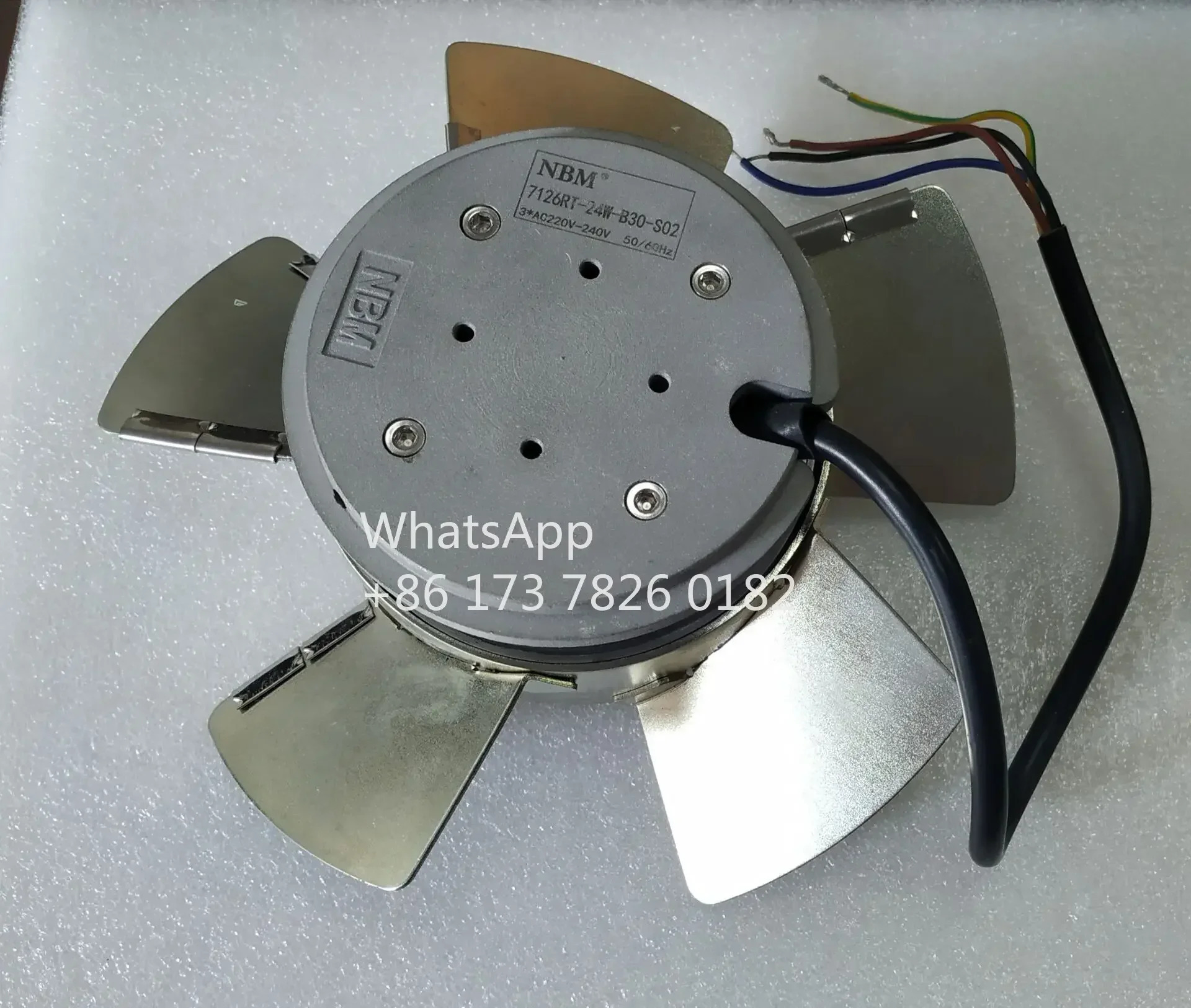 7126RT-24W-B30-S02 CNC호환 스핀들 모터 팬