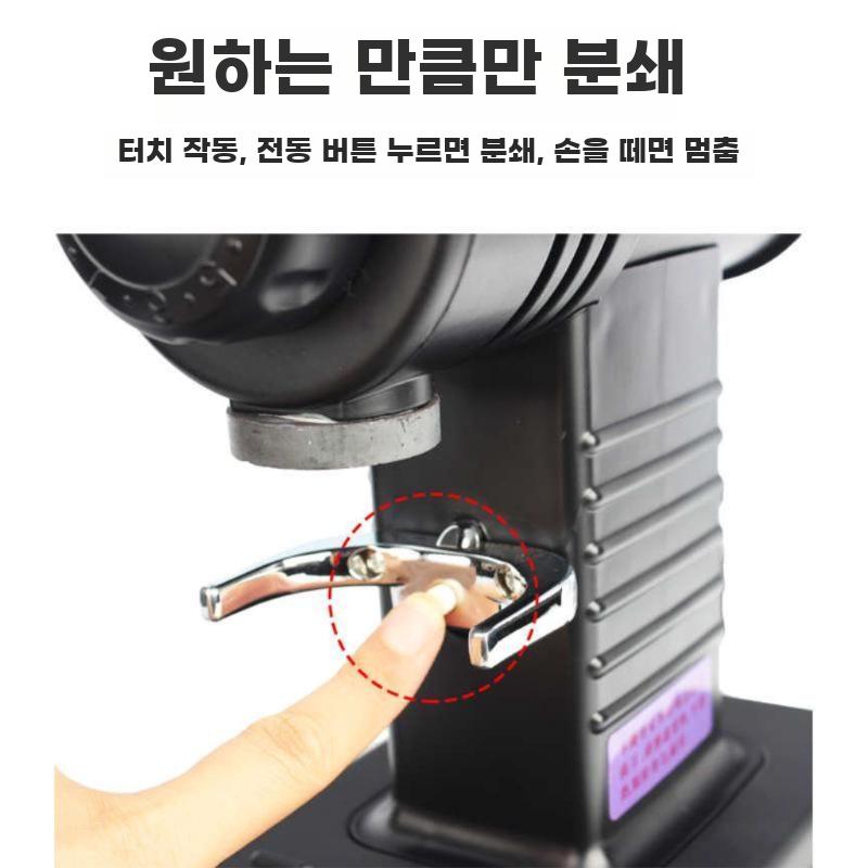 전동 커피 그라인더 가정업소용 고속 분쇄 핸드드립 분말 - 상세 이미지 2