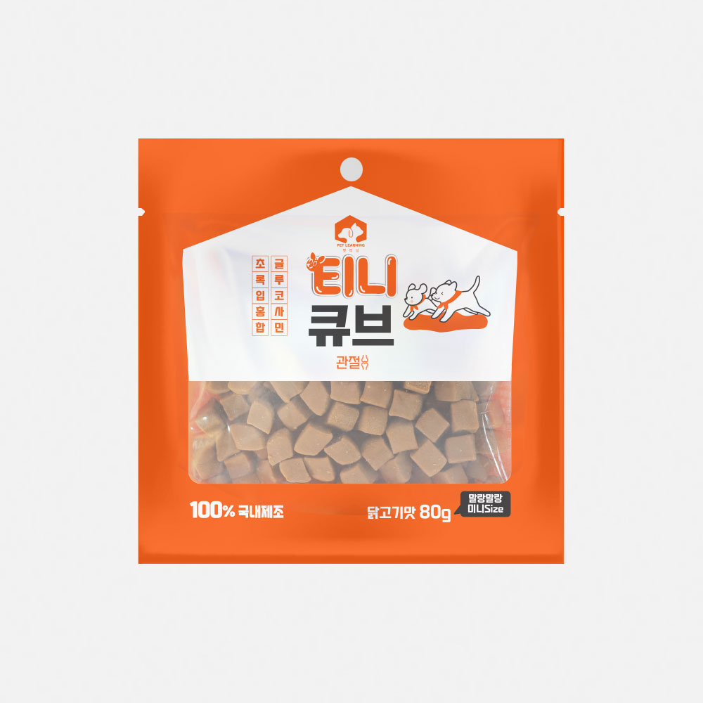 펫러닝 티니큐브 트릿 강아지져키 노즈워크간식 연어, 80g, 1개 이미지 7
