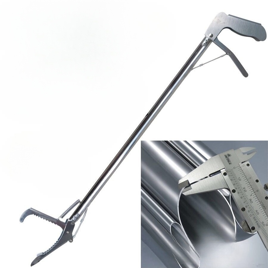 뱀잡는집게 길쭉한 신발 스테인레스 스틸 두꺼운 75cm 긴 다용도 막대 장어 - 상세 이미지 2