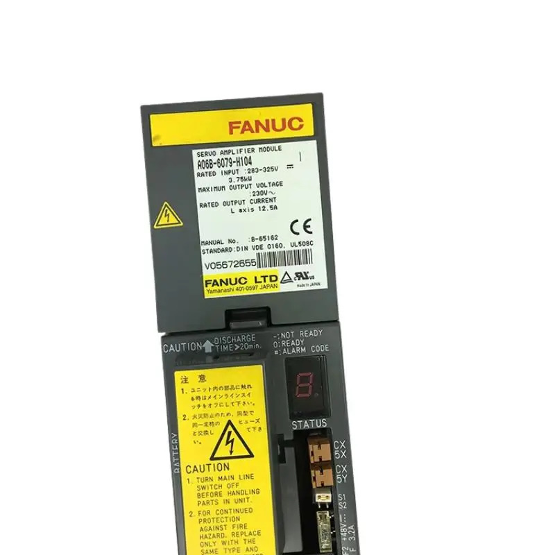 A06B-6079-H104 CNC 컨트롤러초침 FANUC 서보 드라이브 증폭기 모듈
