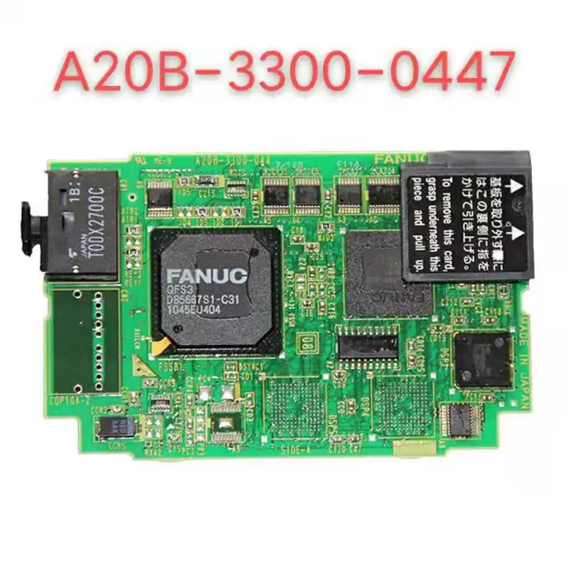 A20B-3300-0447FANUC 축 카드는 CNC 시스템 컨트롤러대해 저렴하게 리퍼를 거쳤습니다.