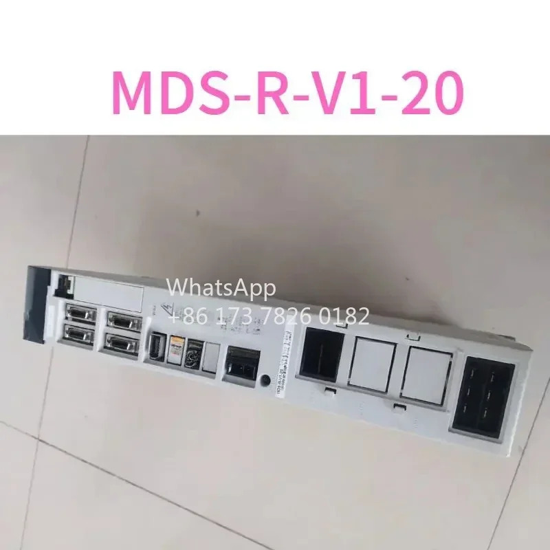 MDS-R-V1-20 초침 서보 드라이브는상태로 리퍼되었으며 전 리퍼 비디오를 제공