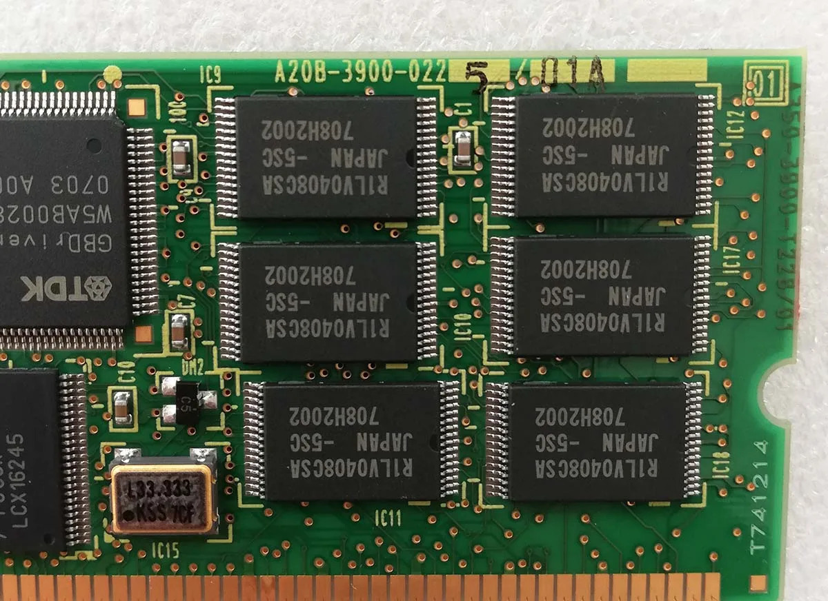 CNC 제어 FANUC 메모리 카드 A20B-3900-0225 Pcb 회로 기판