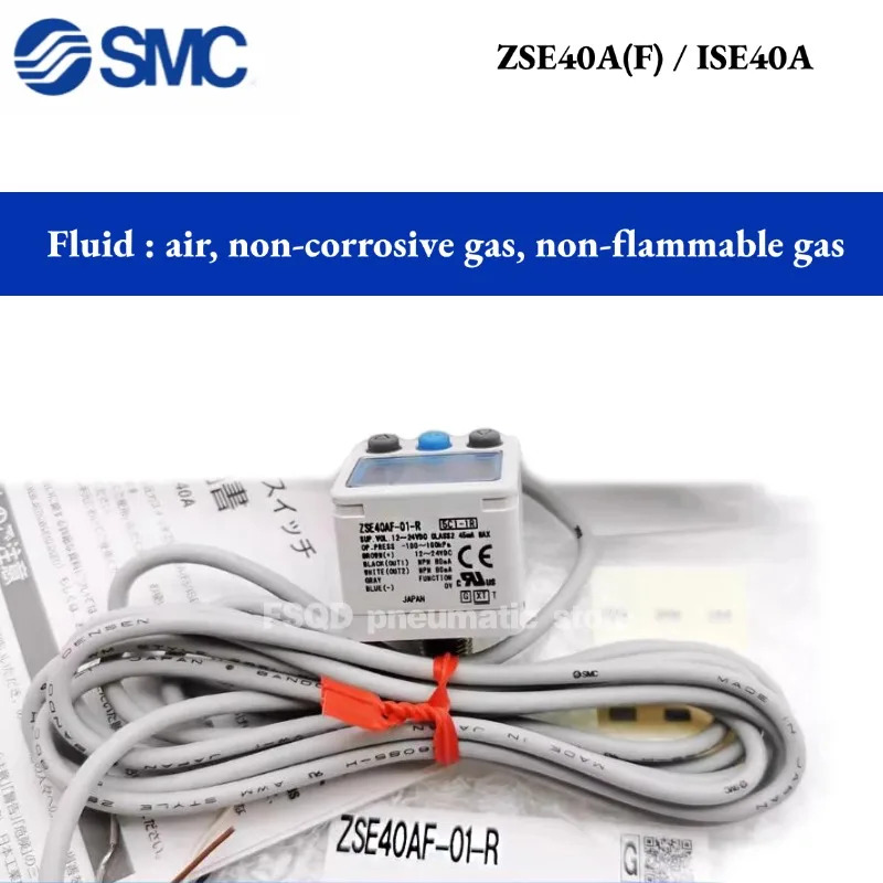 ISE40A ZSE40A ZSE40AF-01 C6 C4-R-S-T-M-FA-X501 2색 디스플레이 고정밀 디지털 압력 스위치 F / 도구