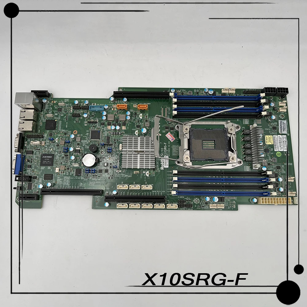 Supermicro 서버 마더보드 X99 C612 DDR4 지원 E5-26 V3 V4 X10SRG-F