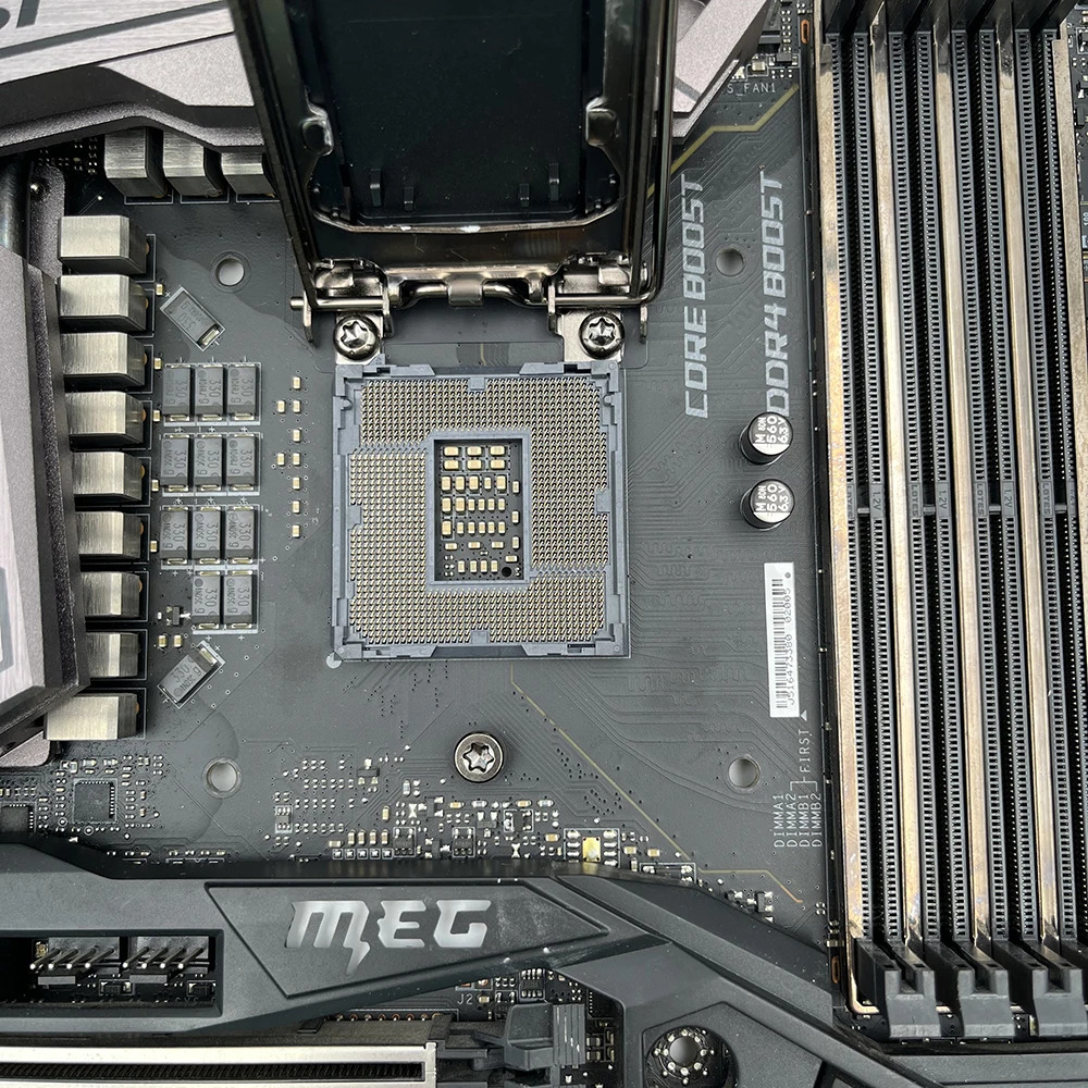 MEG Z390 GODLIKE Msi LGA1151 DDR4 128G SATR3x6 M.2x3 U.2 USB3.1 지원 I9 E- PC 데스크탑 마더보드