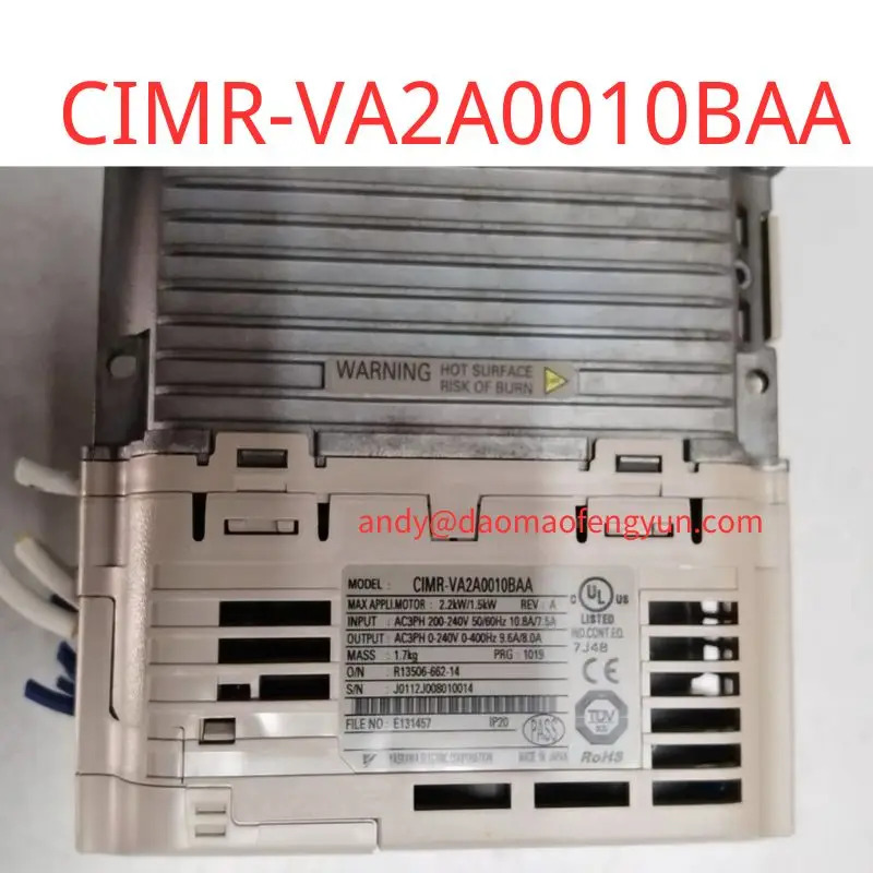 리퍼 CIMR-VA2A0010BAA 주파수 변환기 2.2KW/1.5KW 220V OK