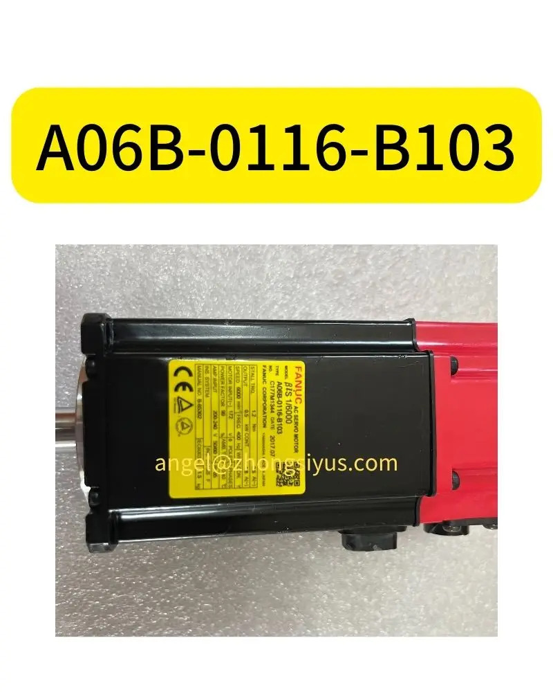 A06B-0116-B103 FANUC 서보모터 CNC 예비 부품