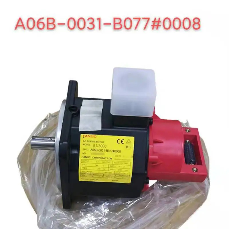파누크 AC 서보모터 A06B-0031-B077/A06B-0031-B077 0008 CNC 시스템 기계용