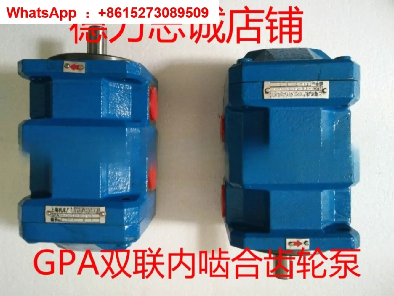 GPA1-1 2 6 GPA2-616 GPA3-25 40 63-E-20R6.3 내부 기어 펌프