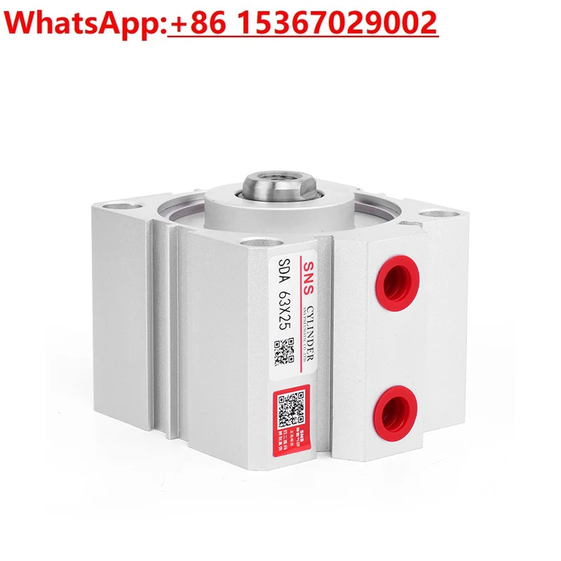 실린더 공압식 소형 추력 sda63/32/40/50 x5x10x15x20x25x30x35x40s