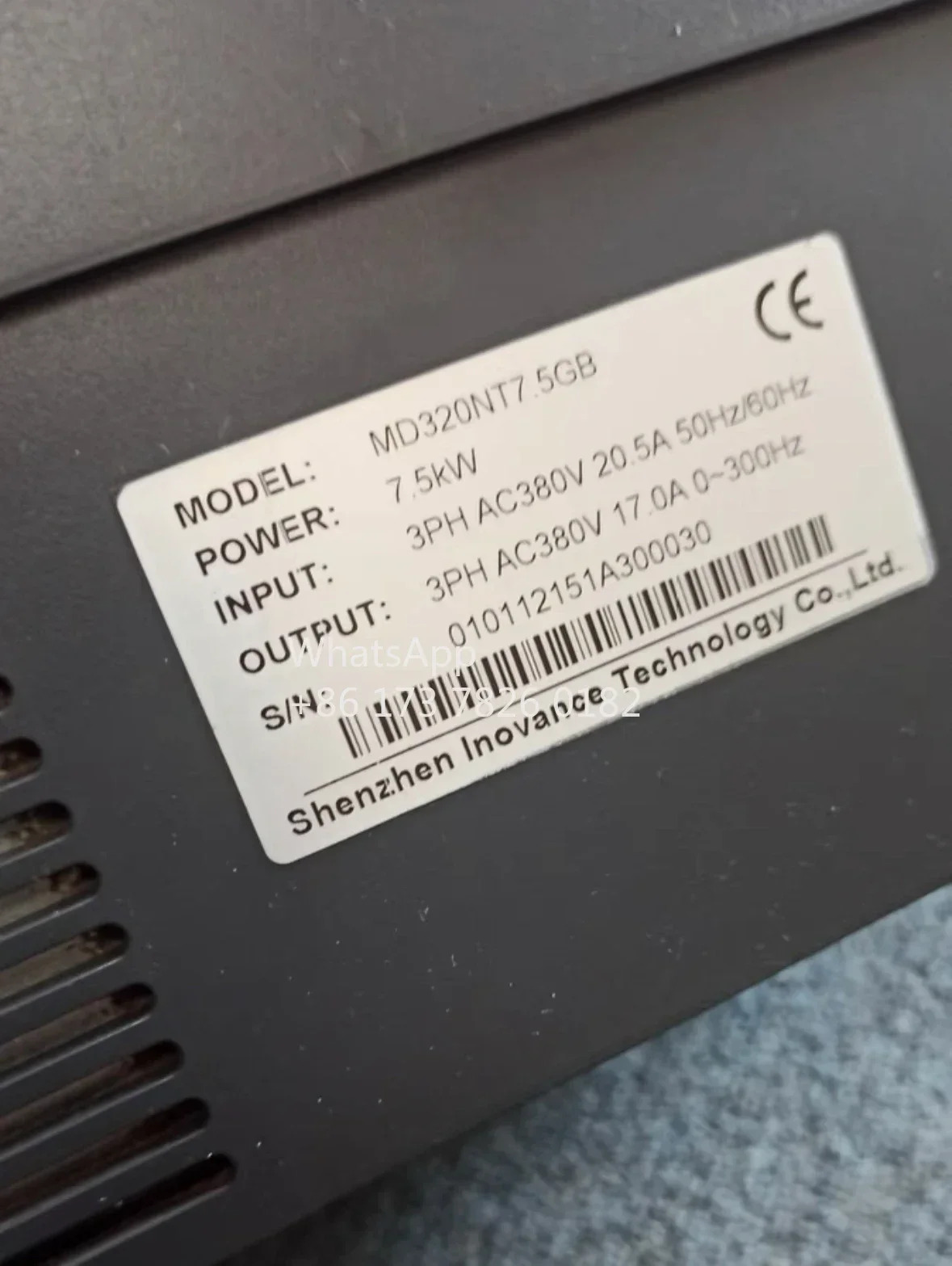 리퍼 MD320 시리즈 인버터 7.5kw380v MD320NT7.5GB 기능 패키지