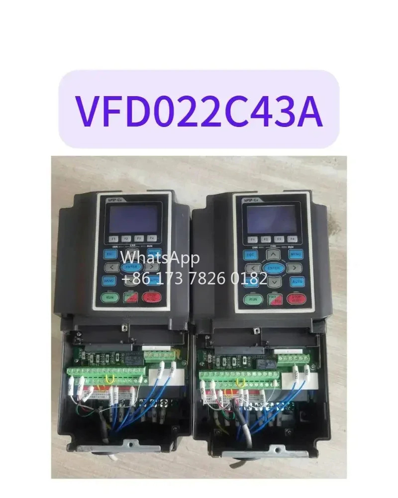 리퍼 C2000 인버터 VFD022C43A OK