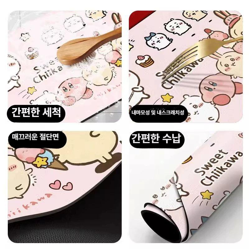 치이카와 욕실 바닥 매트 발판 규조토 흡수 발매트 미끄럼 방지 1 40 x 60cm - 상세 이미지 2