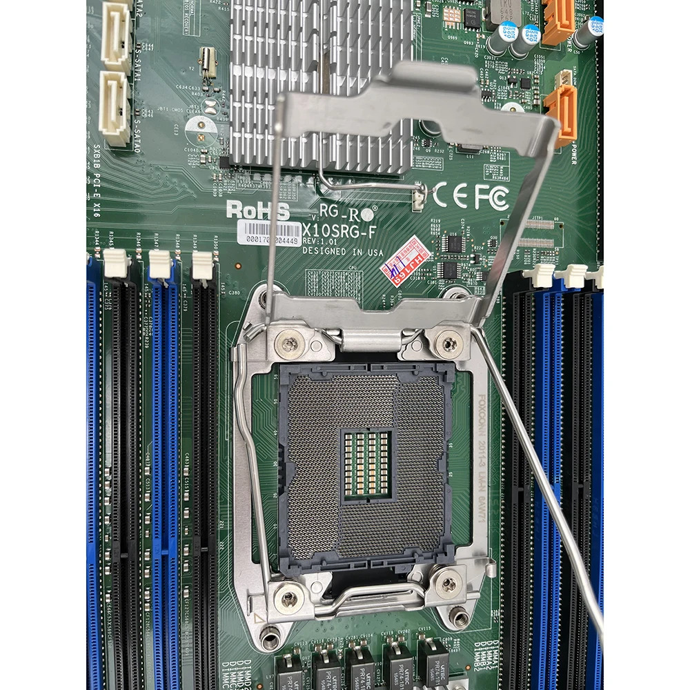 Supermicro 서버 마더보드 X99 C612 DDR4 지원 E5-26 V3 V4 X10SRG-F