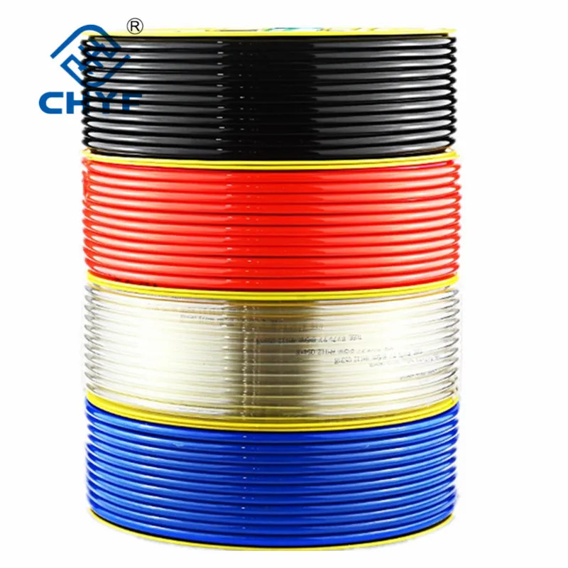 8mm 6mm 4mm 10mm 에어 호스 공압 튜브 파이프 PU 12mm 14mm 압축기 폴리우레탄 8x5mm 6x4 12x8