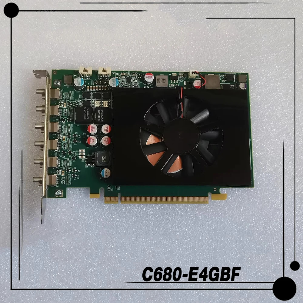 Matrox C680-E4GBF 컴퓨터 독립 그래픽 지원 멀티 스크린 F7472-00 REV.A