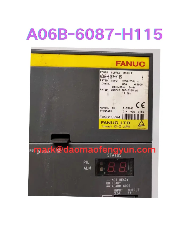 리퍼 서보 드라이브 완료 A06B-6087-H115