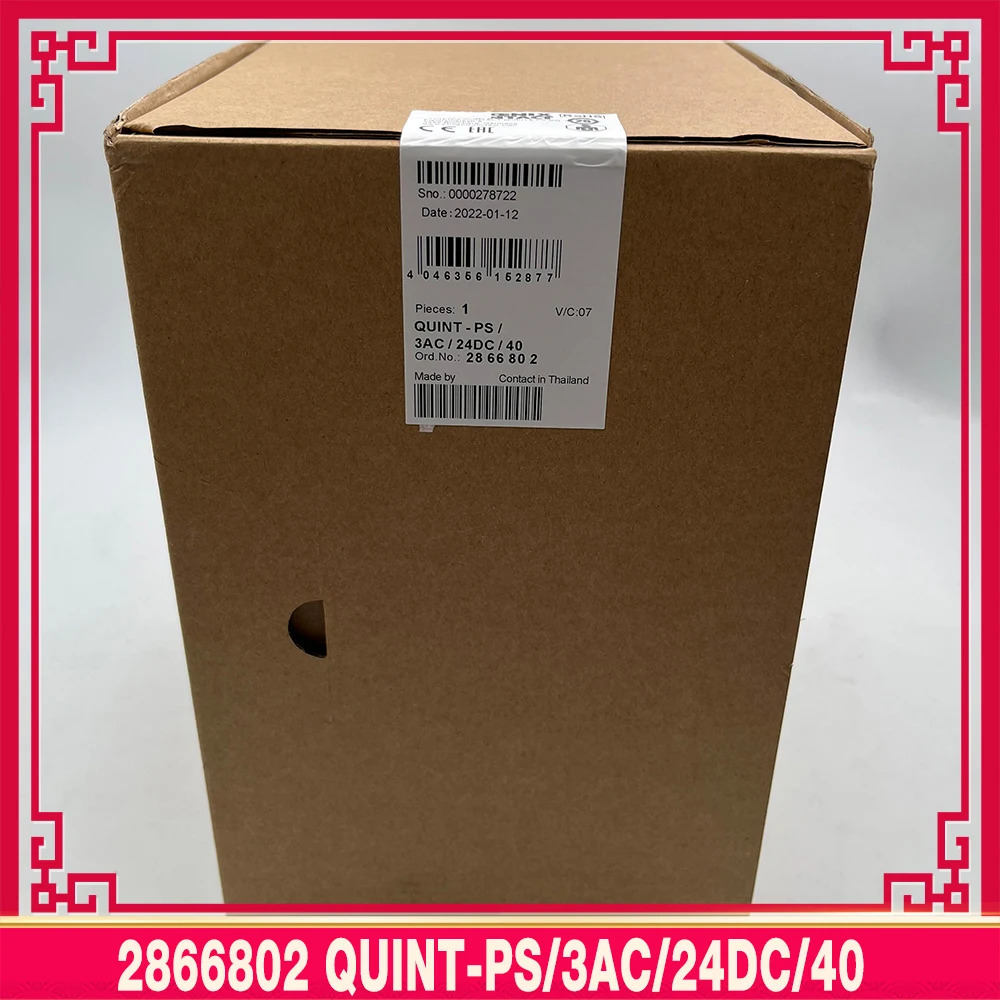 2866802 Phoenix 스위칭 전원공급장치QUINT-PS/3AC/24DC/40 QUINT POWER 24VDC/40A