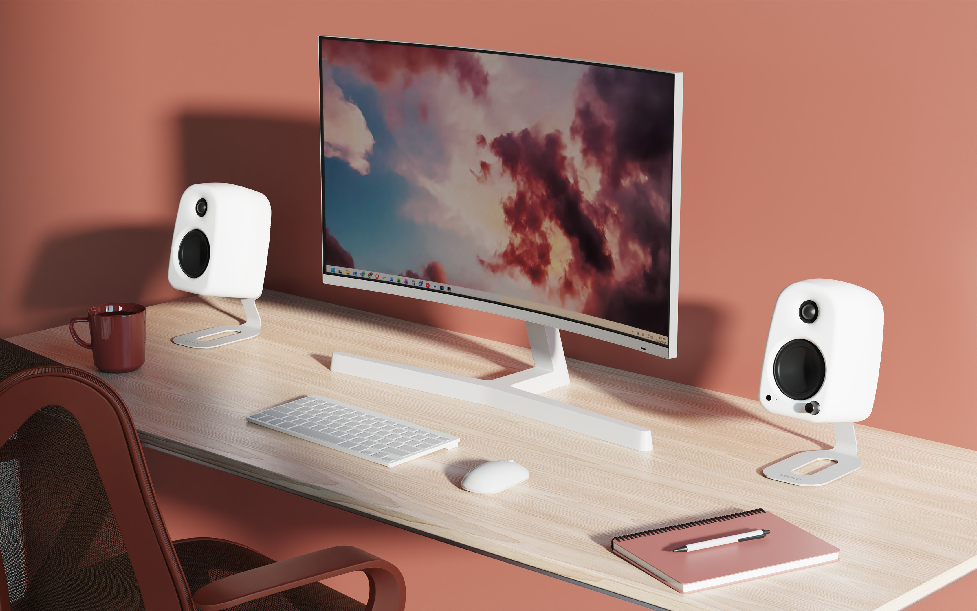 Kanto Audio 칸토 USB DAC 내장 블루투스 스피커 UKI 유키 게이밍 데스크탑 PC 제품 이미지